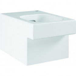 WC suspendu à fond creux Cube céramique sans bride PureGuard blanc alpin GROHE