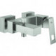 Robinet de baignoire monocommande EUROCUBE DN 15. Montage mural acier