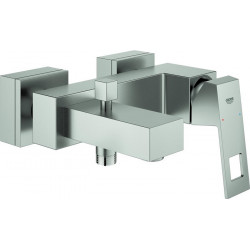 Robinet de baignoire monocommande EUROCUBE DN 15. Montage mural acier