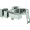 Robinet de baignoire monocommande EUROCUBE DN 15. Montage mural acier