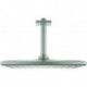 Tête de doucheRAINSHOWER 310 MONO CUB Sortie de plafond 142mm acier
