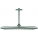 Tête de doucheRAINSHOWER 310 MONO CUB Sortie de plafond 142mm acier