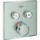 Termostato GROHTHERM SMARTCONTROL angular, 2 válvulas de cierre supersteel GROHE