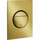 Plaque actionnement des toilettes GROHE Nova Cosmopolitan S 37601 2-M./Start&Stopp or brillant geb.