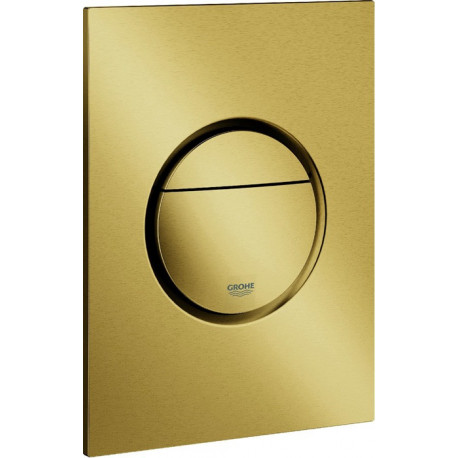 Plaque actionnement des toilettes GROHE Nova Cosmopolitan S 37601 2-M./Start&Stopp or brillant geb.
