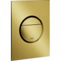 Plaque actionnement des toilettes GROHE Nova Cosmopolitan S 37601 2-M./Start&Stopp or brillant geb.