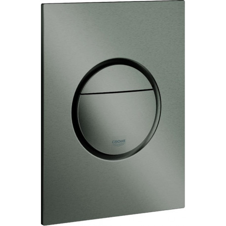 Plaque actionnement des toilettes GROHE Nova Cosmopolitan S 37601 2-M/Start&Stopp graphite dur