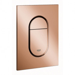 Plaque actionnement des toilettes GROHE Arena Cosmopolitan S 37624 2-Mengen/Start&Stopp or rose vif