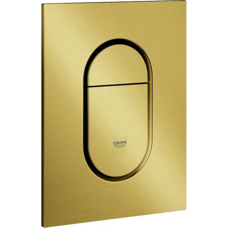 Plaque actionnement des toilettes GROHE Arena Cosmopolitan S 37624 2-M./Start&Stopp or brillant geb