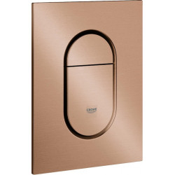Plaque actionnement des toilettes GROHE Arena Cosmopolitan S 37624 2-M./Start&Stopp or rose vif geb.