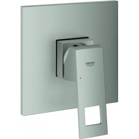 Mitigeur de douche monocommande Grohe EUROCUBE FMS f Rapido SmartBos (35600) acier