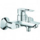 Mitigeur monocommande de bain BauLoop 23602_1 Montage mural chromé
