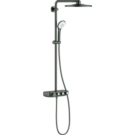 Système de douche Grohe EUPH SmCon 310 m Thermostat pour montage mural-mon graphite dur