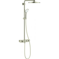 Système de douche Grohe EUPH SmCon 310 m Thermostat pour montage mural-mon Ni pol