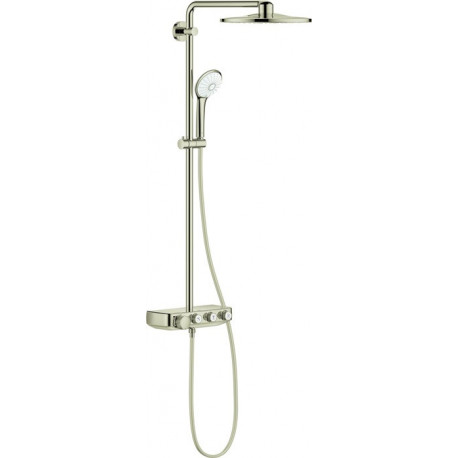 Système de douche Grohe EUPH SmCon 310 m Thermostat pour montage mural-mon Ni pol