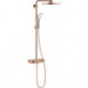 Système de douche Grohe EUPH SmCon 310 m Thermostat pour montage mural-Mont wa sun