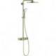 Système de douche Grohe EUPH SmCon 310 m Thermostat pour montage mural-mon Ni brossé