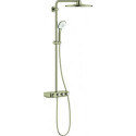 Système de douche Grohe EUPH SmCon 310 m Thermostat pour montage mural-mon Ni brossé