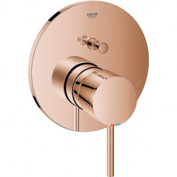 Mitigeur monocommande de bain Atrio 24066 FMS pour 35600 or rose vif