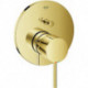 Mitigeur monocommande de bain Atrio 24066 FMS pour 35600 or brillant