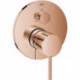 Mitigeur monocommande Atrio 24096 FMS pour 35600 3-inverseurs or rose vif