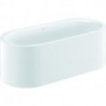 Baignoire à poser Essence blanc alpin à poser, antislip sans trop-plein GROHE