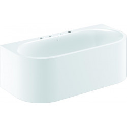 Baignoire murale GROHE Essence 39650 EasyClean pour combinaison de baignoire blanc alpin