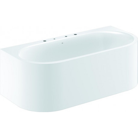 Baignoire murale GROHE Essence 39650 EasyClean pour combinaison de baignoire blanc alpin