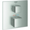 Mitigeur thermostatique douche Grohe EUROCUBE FMS pour Rapido SmartBos (35600) superst