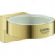 Support Porte-savon SELECTION or brillant brossé