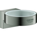 Support Porte-savon SELECTION graphite dur brossé