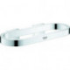 Anneau porte-serviettes SELECTION 200mm chromé