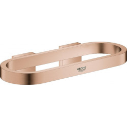 Anneau porte-serviettes SELECTION 200mm or rose vif brossé