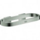 Anneau porte-serviettes SELECTION 200mm graphite dur brossé