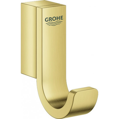Crochets de peignoir GROHE SELECTION einfach or brillant brossé