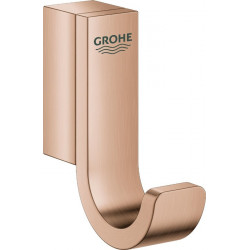 Crochets de peignoir GROHE SELECTION einfach or rose vif brossé