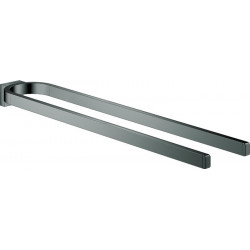 Porte-serviettes GROHE SELECTION 400 n rigide 2 bras graphite dur