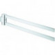 Porte-serviettes GROHE SELECTION 400mm. rigide 2 bras chromé