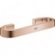 Poignée de salle de bain SELECTION 300mm or rose vif brossé