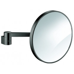 Miroir grossissant Grohe SELECTION grossissement 7x graphite dur
