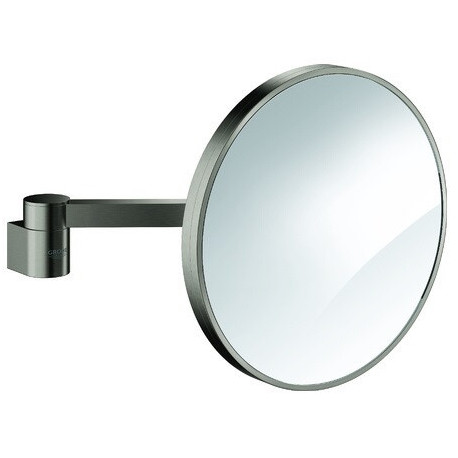 Miroir grossissant Grohe SELECTION grossissement 7x ha graphite brossé