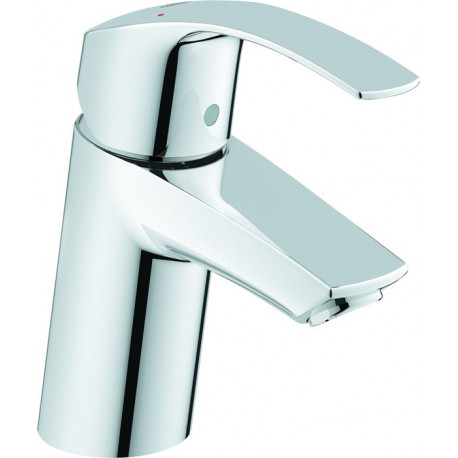 Mitigeur lavabo Eurosmart 23922 S-Size Push-open vidage à tirette chromé