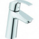 Mitigeur lavabo Eurosmart 23923 M-Size Push-open vidage à tirette chromé