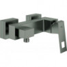 Mitigeur de douche monocommande Grohe EUROCUBE DN 15 Wd-mon graphite dur brossé
