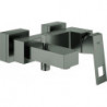 Robinet de baignoire monocommande EUROCUBE DN 15 Wd-mon graphite dur brossé
