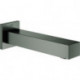 Bec de bain GROHE EUROCUBE 170mm graphite dur brossé