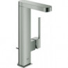 Mitigeur lavabo Plus 23851 L-Size bec orientable sortie graphite dur brossé