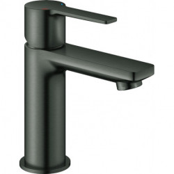 Mitigeur de lavabo monocommande LINEARE DN 15 corps lisse1 1/4 pouce XSlim graphite dur