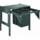 Système de séparation des déchets 40981 60c avec 2 parties 2 x 8 l