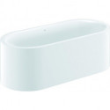 Baignoire Essence 39729 freestanding avec trop-plein blanc alpin